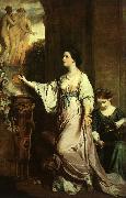 Sir Joshua Reynolds Lady Sarah Bunbury Sacrificing to the Graces china oil painting reproduction